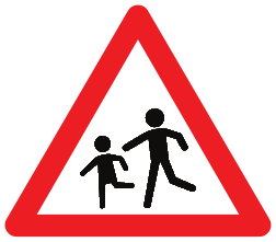 Endroit spécialement fréquenté par des enfants