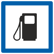 Distribution de carburant Le type du carburant peut être indiqué sur le signal ou sur un panneau additionnel