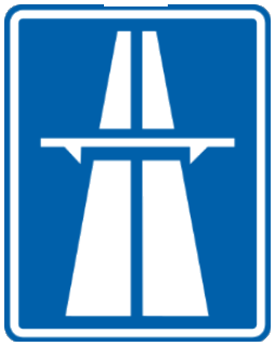 Début d’une autoroute